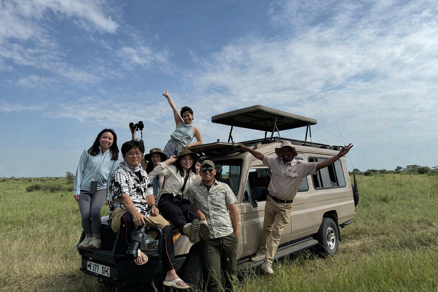 Safari adventure with friends in Africa 1