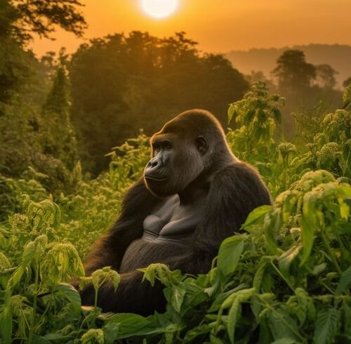 mountain-gorilla-in-Bwindi-Impenetrable