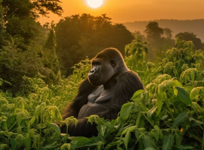mountain-gorilla-in-Bwindi-Impenetrable