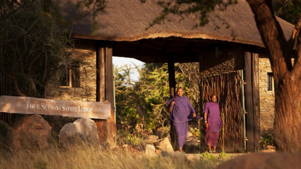 Four Seasons Safari Lodge. one of the best Serengeti safari lodge