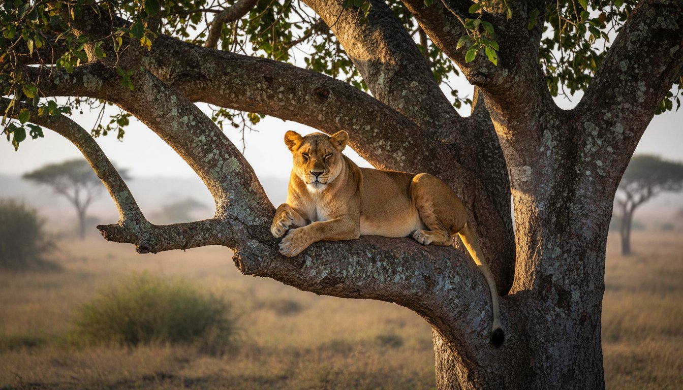 The Tree-Climbing Lions of Uganda: A Soul-Stirring Encounter in Ishasha