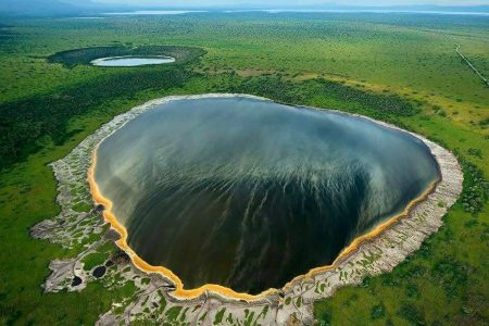Ngorongoro Crater lake tanzania